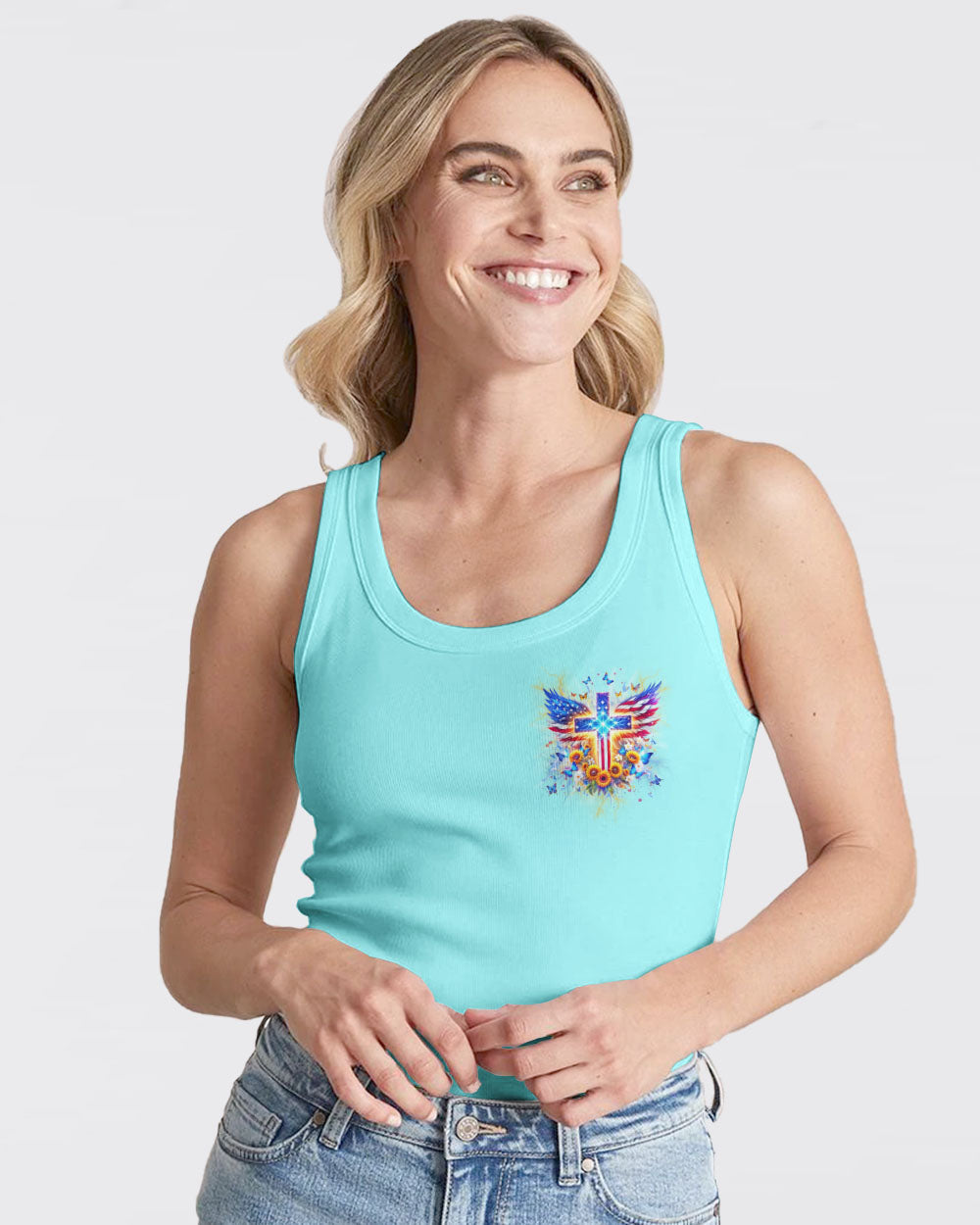 Be Strong And Courageous Women's All Over Print Shirt - Yhdu0401242, easychoo.com