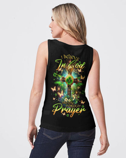 I Believe In God Patrick's Day Women's All Over Print Shirt - Tlno0501242, easychoo.com