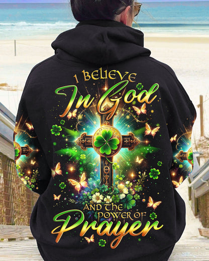 I Believe In God Patrick's Day Women's All Over Print Shirt - Tlno0501242, easychoo.com