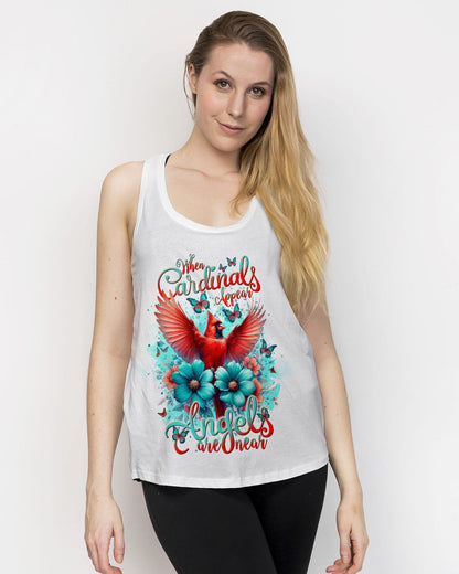 When Cardinals Appear Angels Are Near Women's All Over Print Shirt - Tlnt0812234, easychoo.com