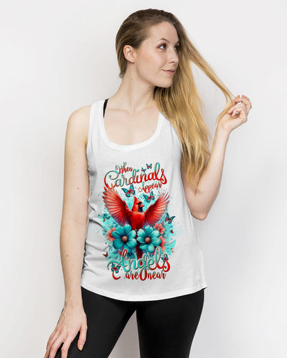 When Cardinals Appear Angels Are Near Women's All Over Print Shirt - Tlnt0812234, easychoo.com