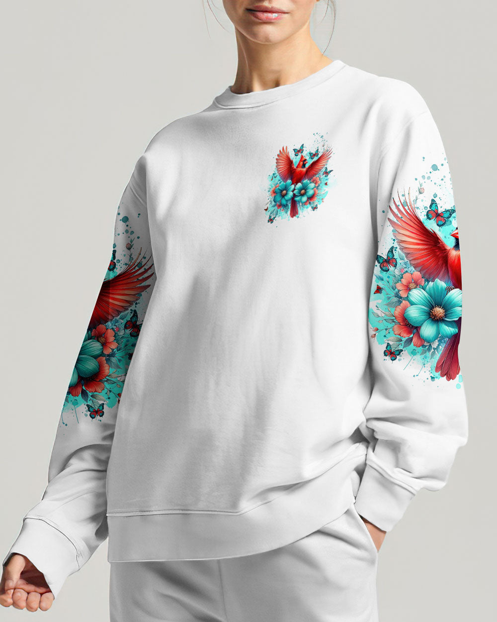 When Cardinals Appear Angels Are Near Women's All Over Print Shirt - Tlnt0812234, easychoo.com