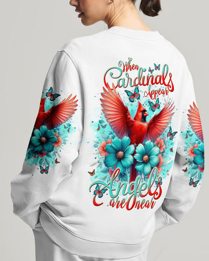 When Cardinals Appear Angels Are Near Women's All Over Print Shirt - Tlnt0812234, easychoo.com