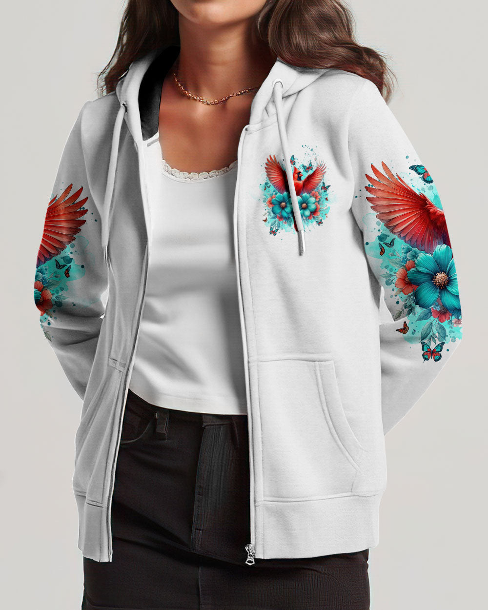 When Cardinals Appear Angels Are Near Women's All Over Print Shirt - Tlnt0812234, easychoo.com