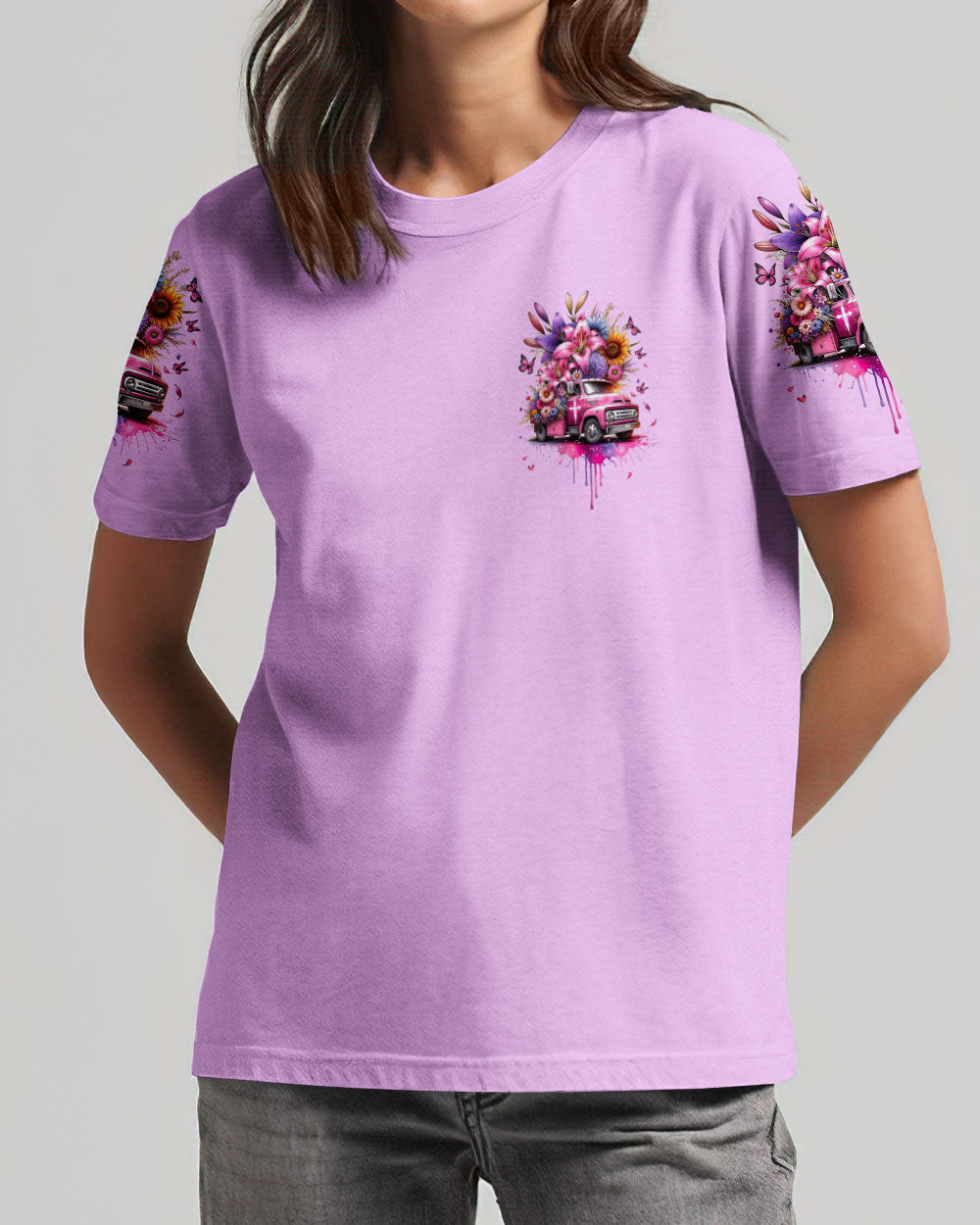 Jesus Take Control Women's All Over Print Shirt - Tytd2011232, easychoo.com