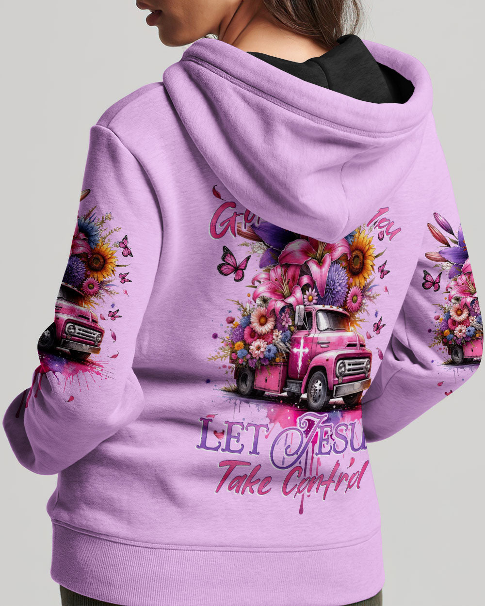 Jesus Take Control Women's All Over Print Shirt - Tytd2011232, easychoo.com