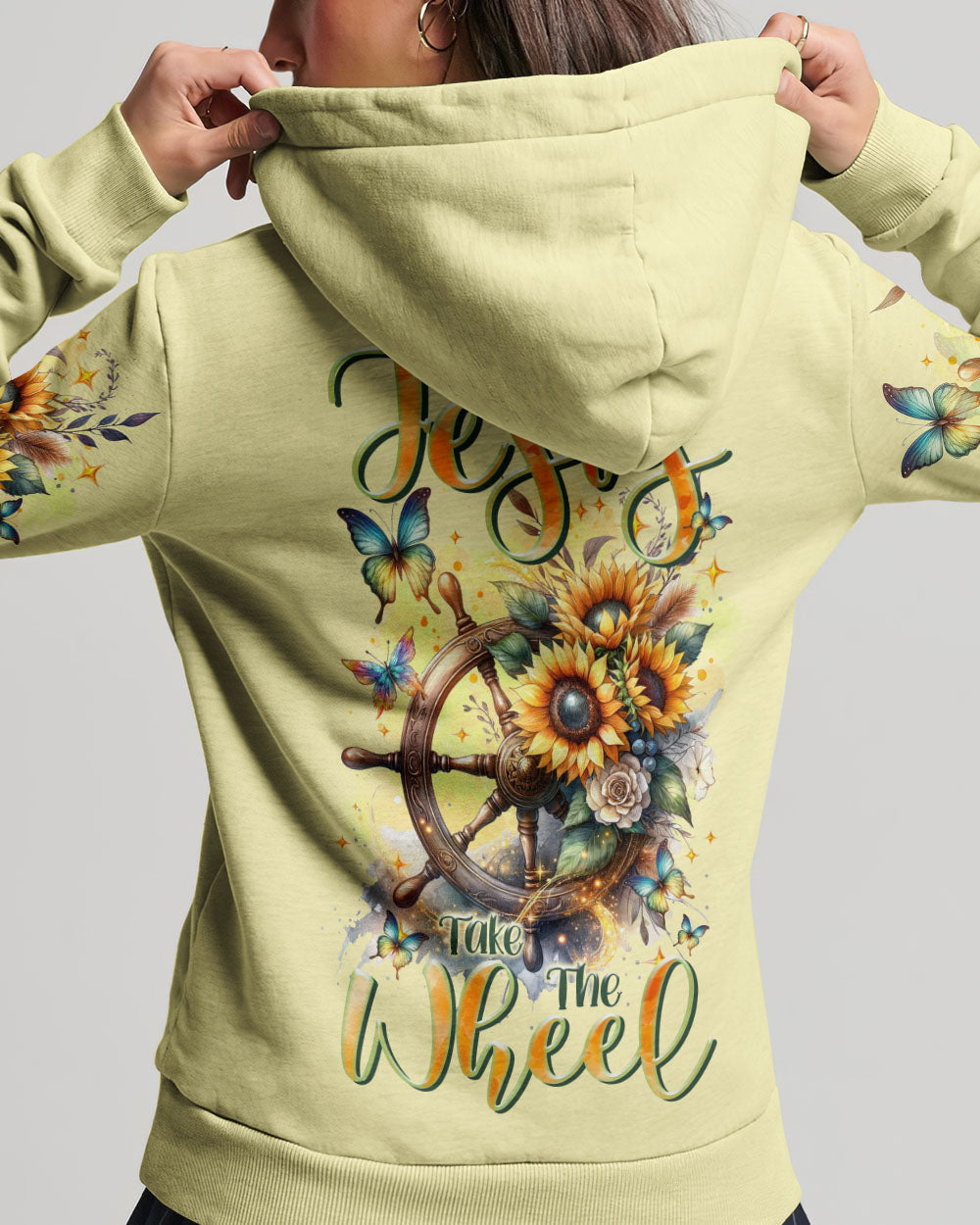 Jesus Take The Wheel Women's All Over Print Shirt - Tltr1711233, easychoo.com