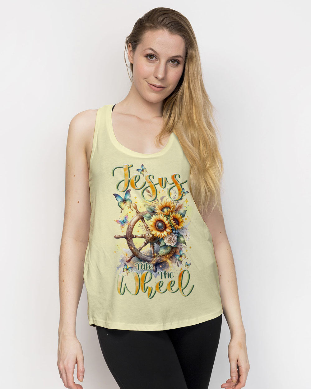 Jesus Take The Wheel Women's All Over Print Shirt - Tltr1711233, easychoo.com