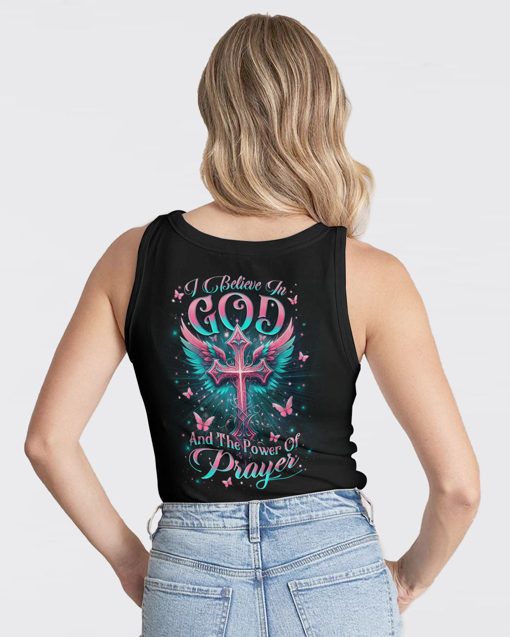 I Believe In God Women's All Over Print Shirt - Yhln1601242, easychoo.com