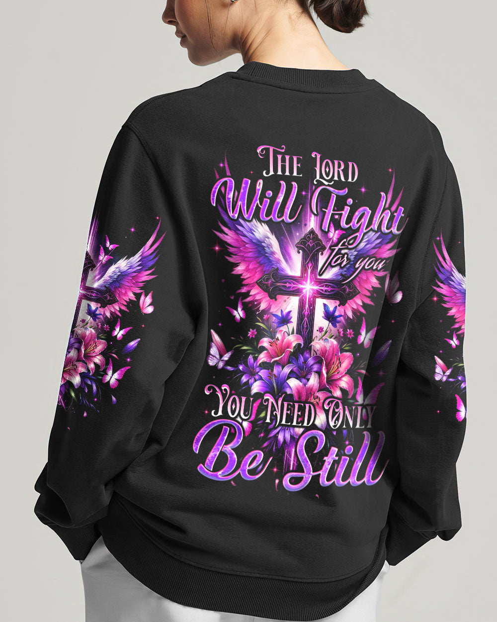 The Lord Will Fight For You Women's All Over Print Shirt - Tyqy1101242, easychoo.com