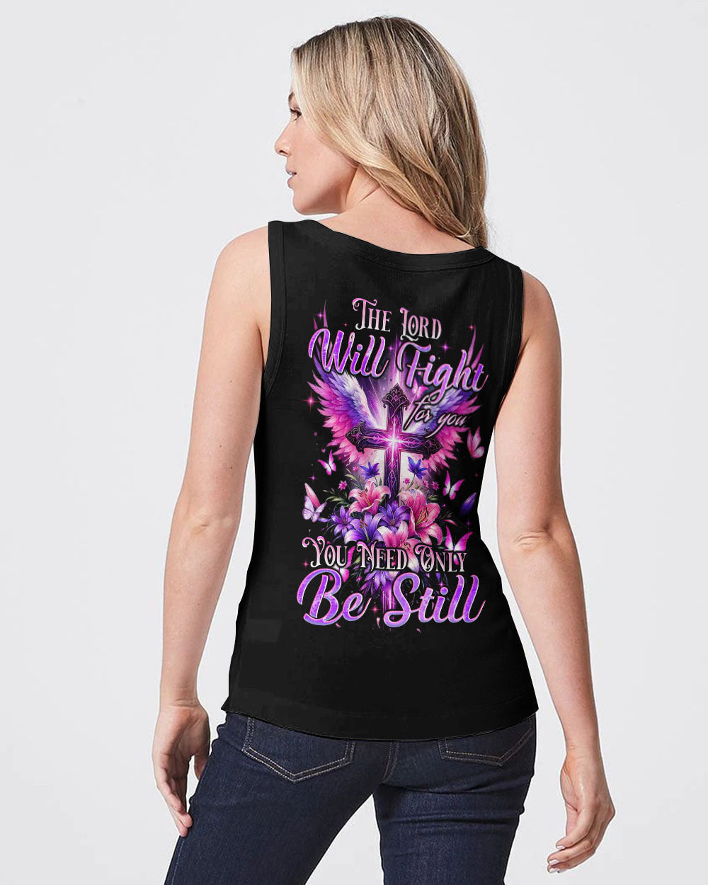 The Lord Will Fight For You Women's All Over Print Shirt - Tyqy1101242, easychoo.com