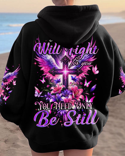 The Lord Will Fight For You Women's All Over Print Shirt - Tyqy1101242, easychoo.com