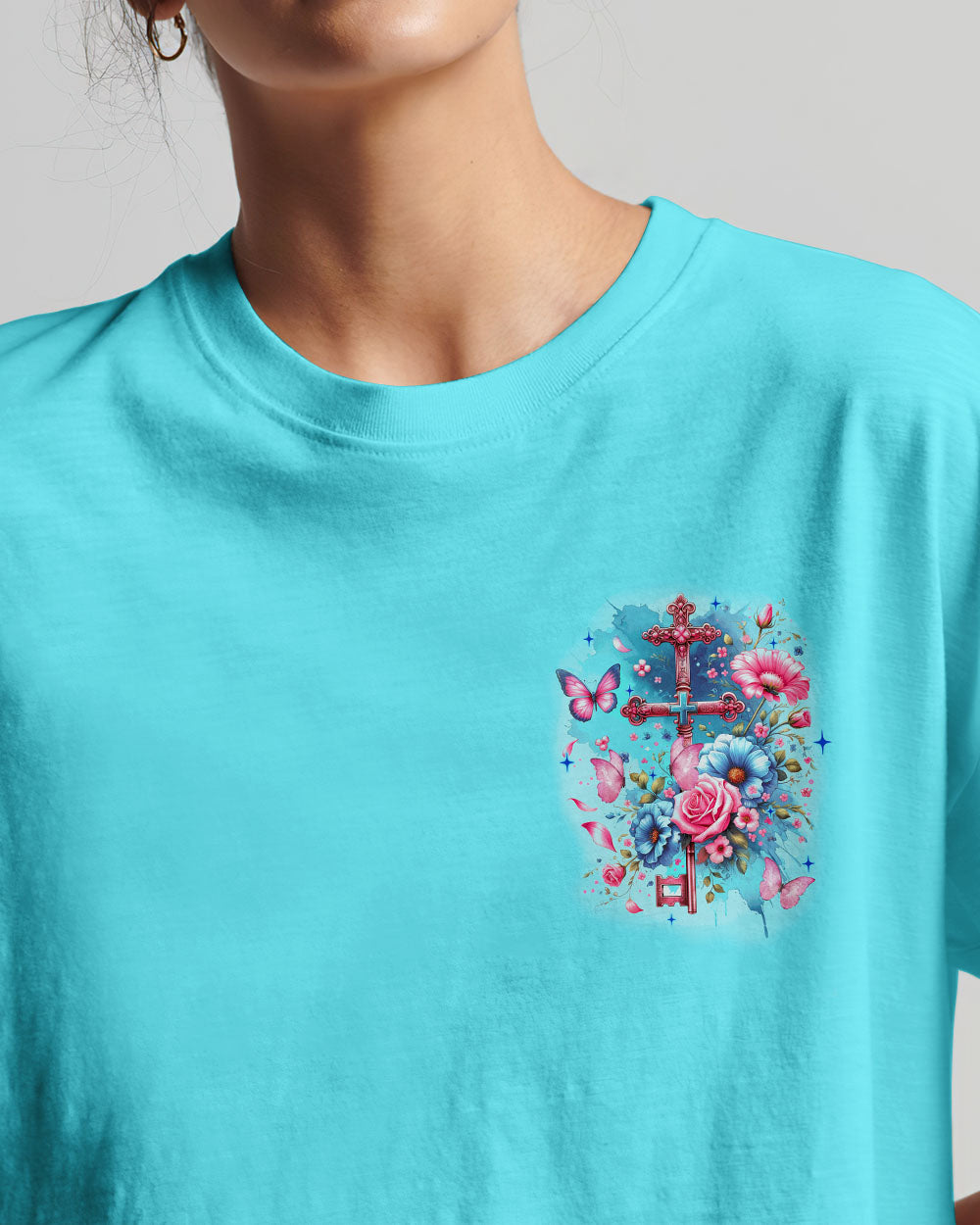 Jesus Is The Key To Heaven Women's All Over Print Shirt - Tyqy2811231, easychoo.com