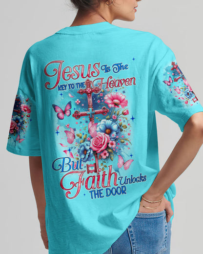 Jesus Is The Key To Heaven Women's All Over Print Shirt - Tyqy2811231, easychoo.com