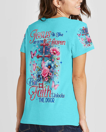 Jesus Is The Key To Heaven Women's All Over Print Shirt - Tyqy2811231, easychoo.com
