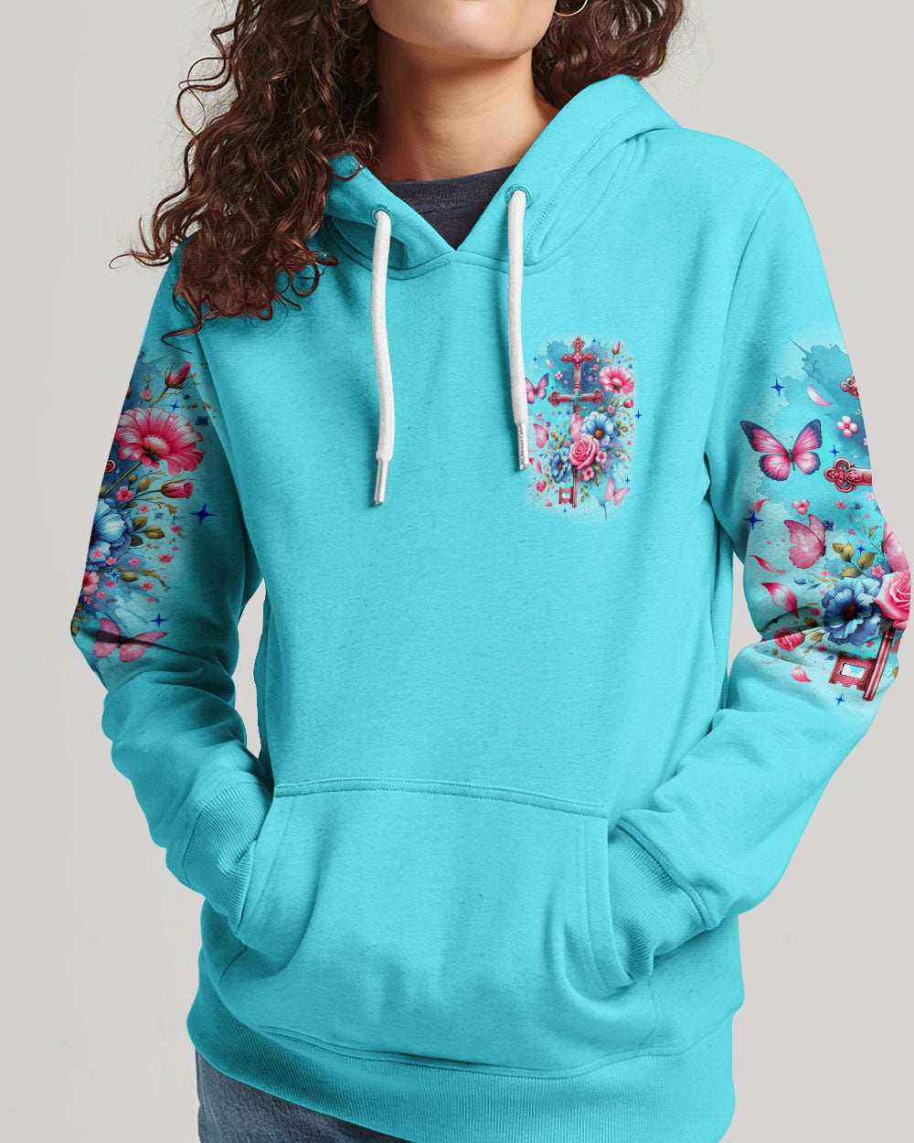 Jesus Is The Key To Heaven Women's All Over Print Shirt - Tyqy2811231, easychoo.com