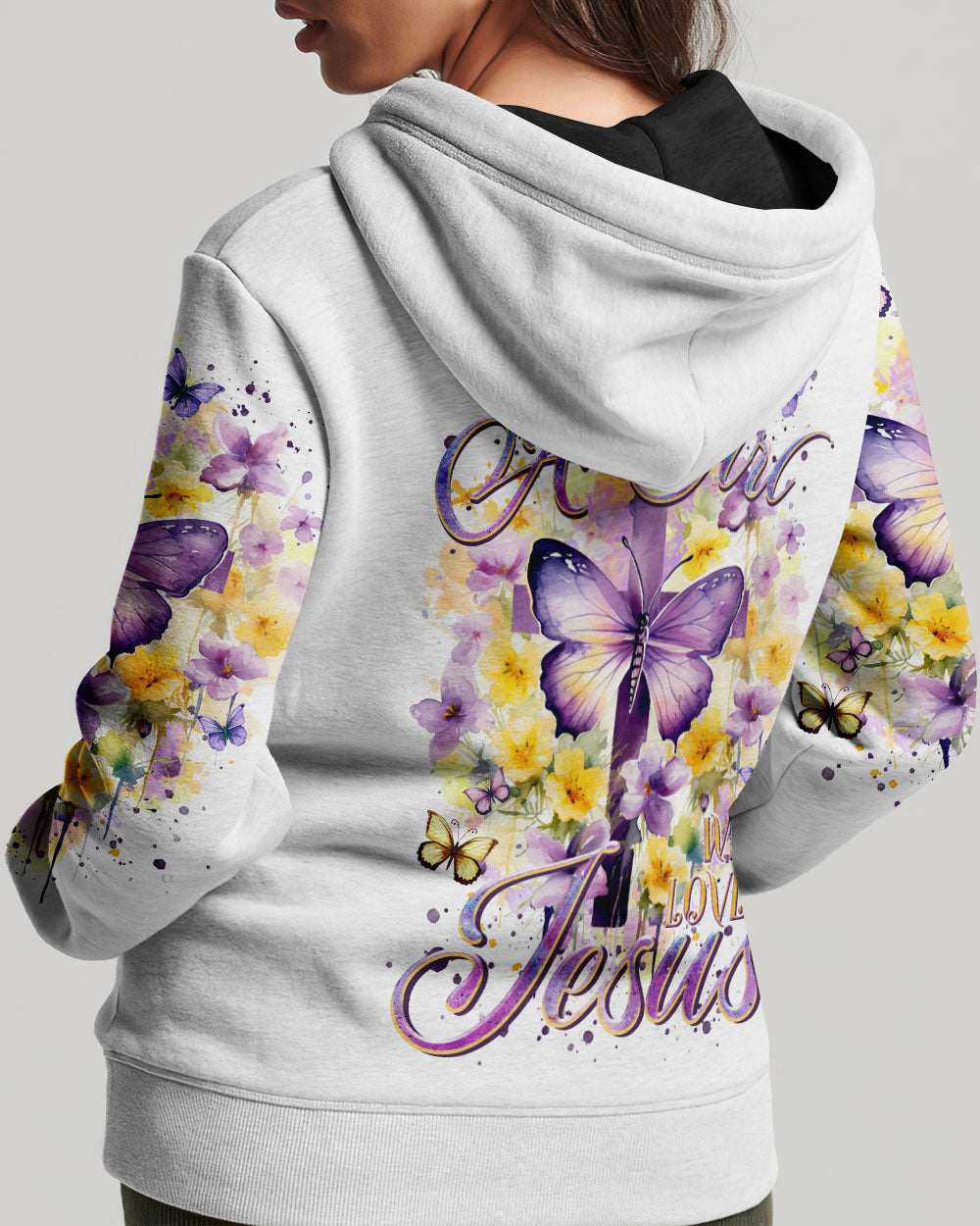 Just A Girl Who Loves Jesus Women's All Over Print Shirt - Tltr2812233, easychoo.com