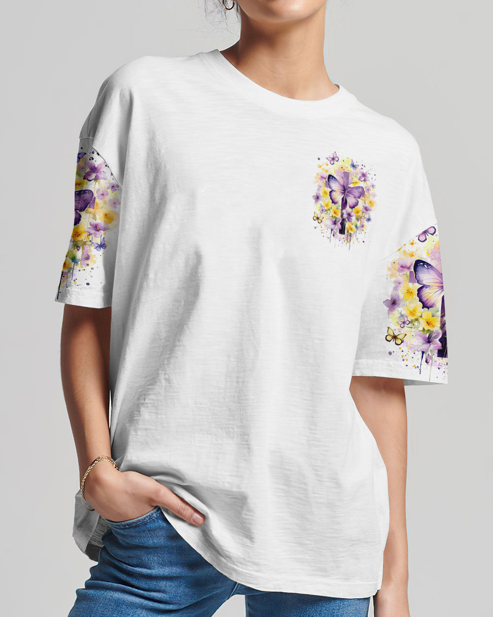 Just A Girl Who Loves Jesus Women's All Over Print Shirt - Tltr2812233, easychoo.com