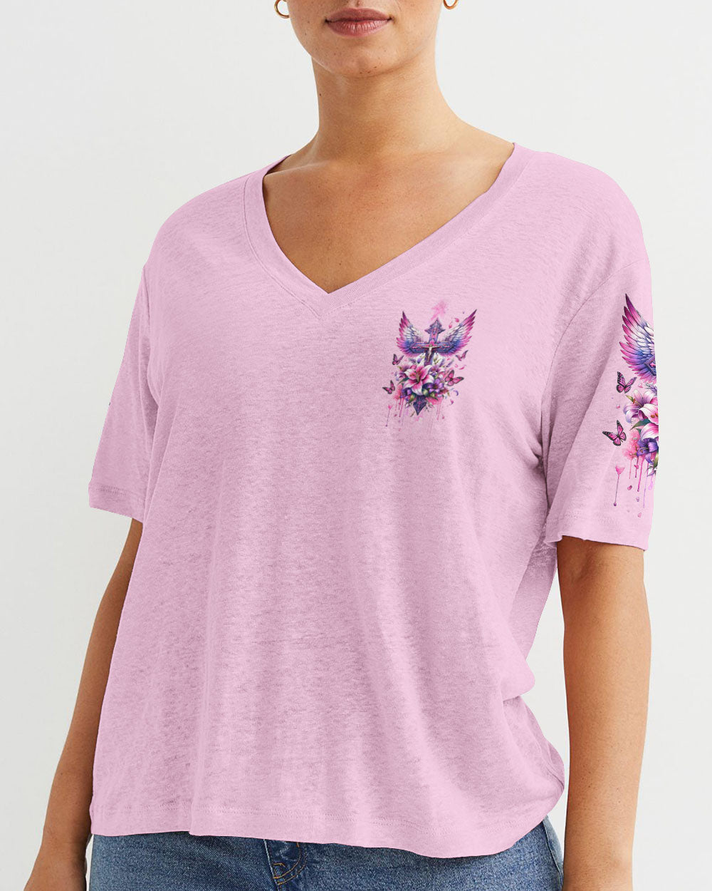 I Only Kneel For One Man Women's All Over Print Shirt - Tytd0601243, easychoo.com