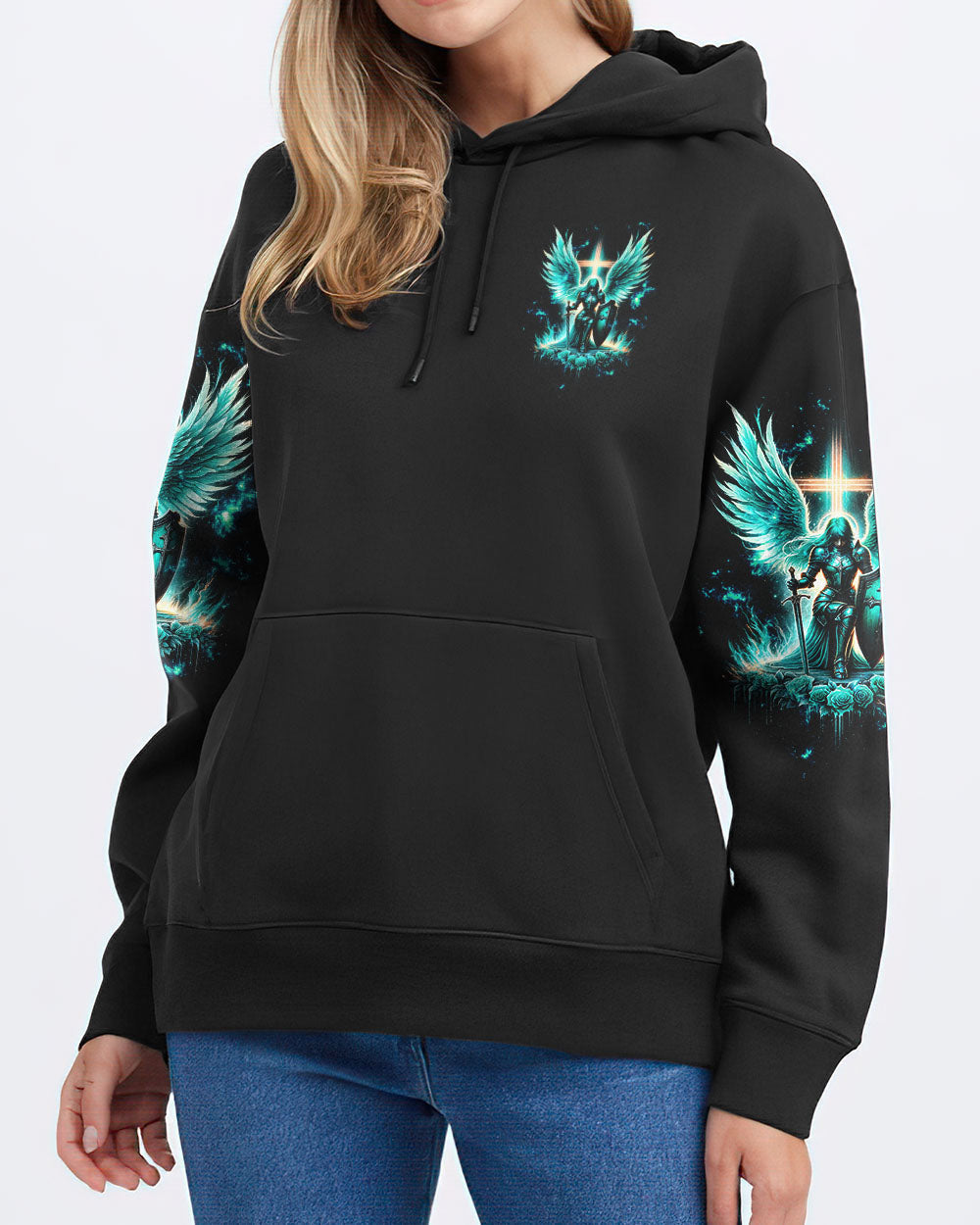 Prayers Can Move Mountains Warrior Wings Wings Women's All Over Print Shirt - Tltw2912234, easychoo.com