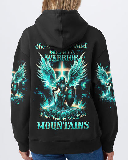 Prayers Can Move Mountains Warrior Wings Wings Women's All Over Print Shirt - Tltw2912234, easychoo.com