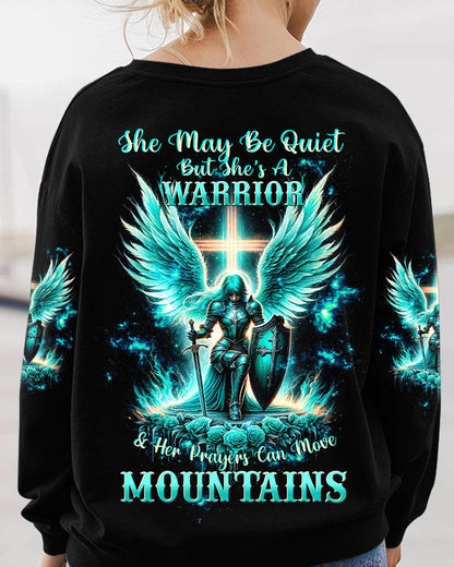 Prayers Can Move Mountains Warrior Wings Wings Women's All Over Print Shirt - Tltw2912234, easychoo.com