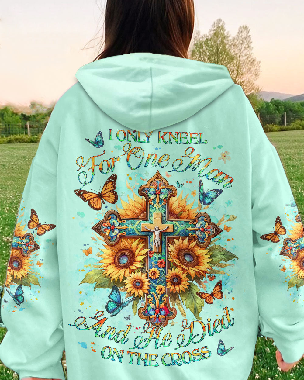 I Only Kneel For One Man Women's All Over Print Shirt - Yhlt1112233, easychoo.com