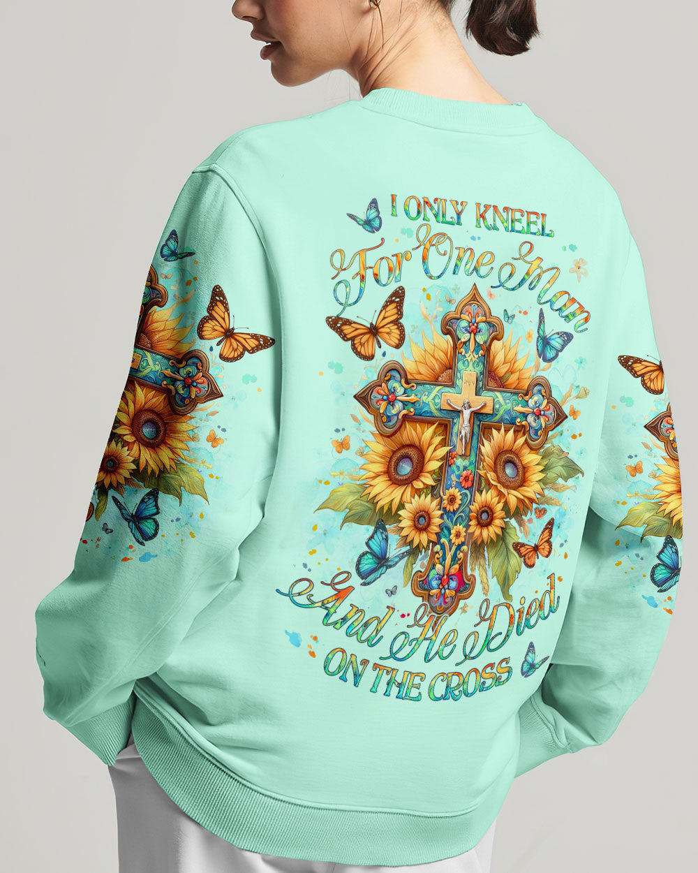 I Only Kneel For One Man Women's All Over Print Shirt - Yhlt1112233, easychoo.com