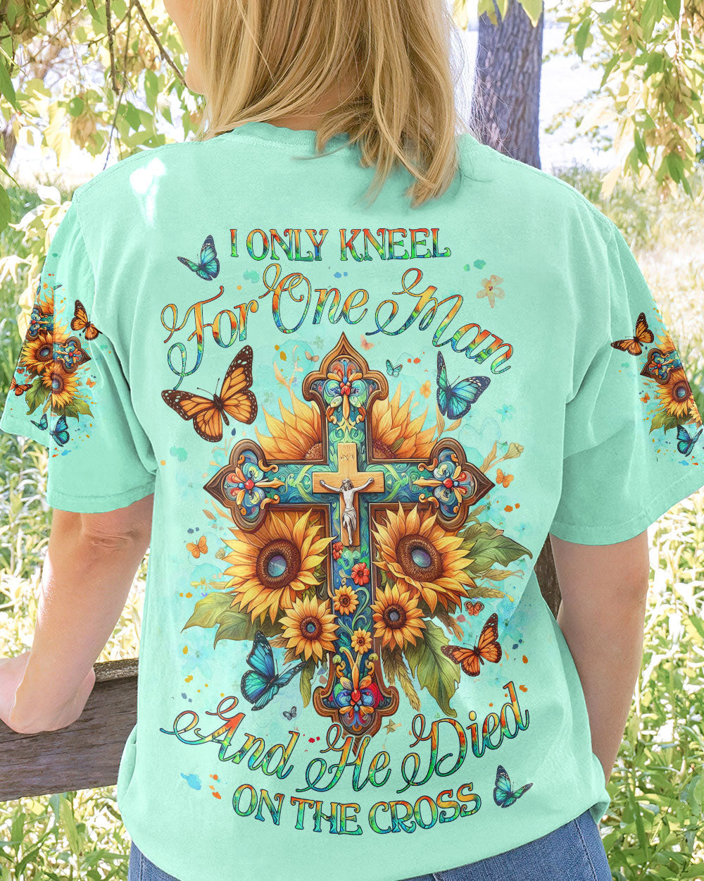 I Only Kneel For One Man Women's All Over Print Shirt - Yhlt1112233, easychoo.com