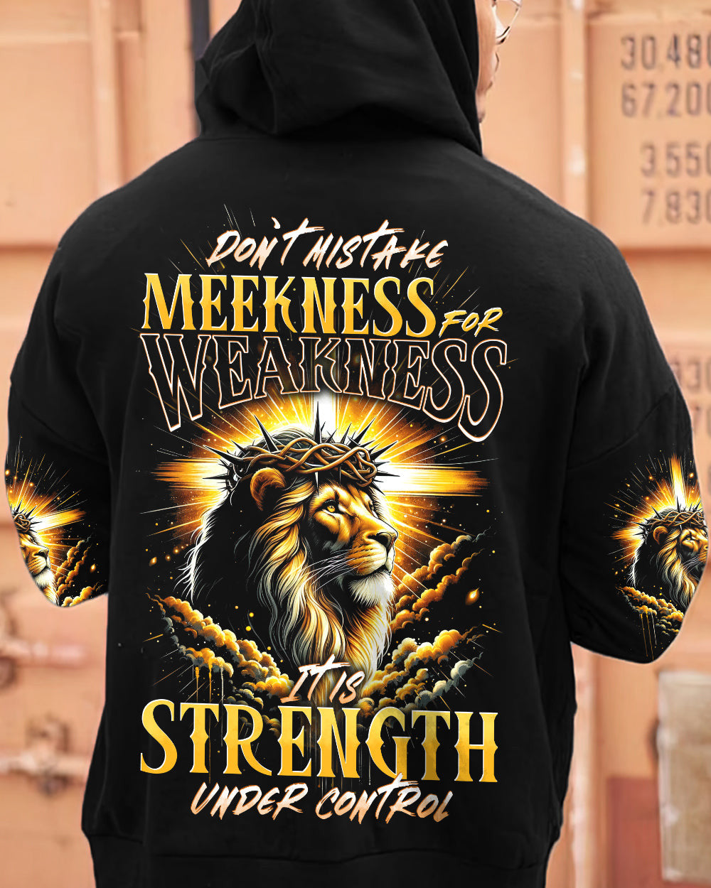 Don't Mistake Meekness For Weakness Lion Men's All Over Print Shirt - Tytd1901242, easychoo.com