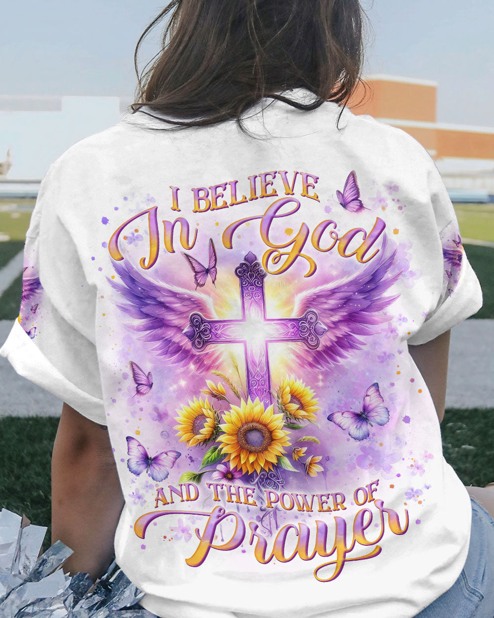 I Believe In God Women's All Over Print Shirt - Yhln2712233, easychoo.com