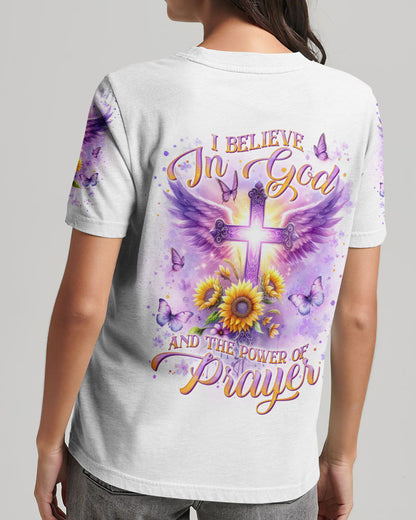 I Believe In God Women's All Over Print Shirt - Yhln2712233, easychoo.com