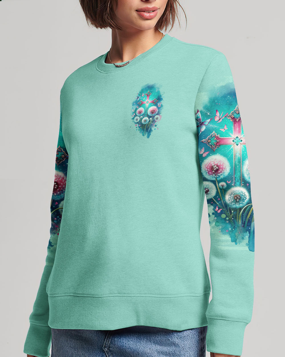 With God All Things Are Possible Women's All Over Print Shirt - Tlno1411234, easychoo.com