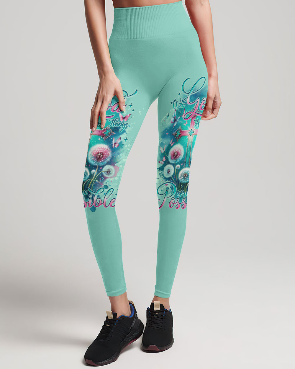 With God All Things Are Possible Women's All Over Print Shirt - Tlno1411234, easychoo.com