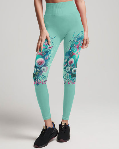 With God All Things Are Possible Women's All Over Print Shirt - Tlno1411234, easychoo.com