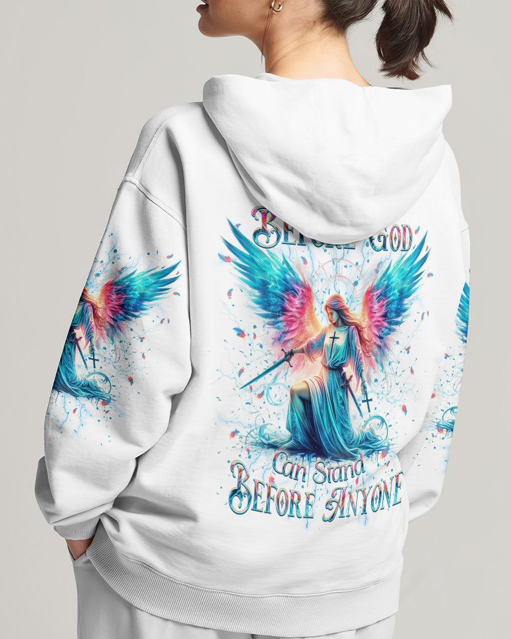 She Who Kneels Before God Women's All Over Print Shirt - Yhkd0801243, easychoo.com