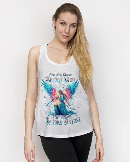 She Who Kneels Before God Women's All Over Print Shirt - Yhkd0801243, easychoo.com