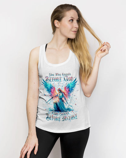 She Who Kneels Before God Women's All Over Print Shirt - Yhkd0801243, easychoo.com