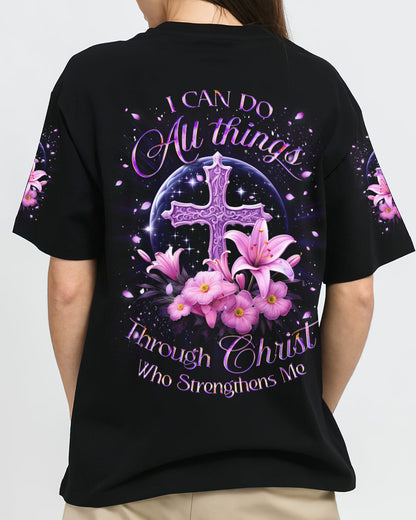 I Can Do All Things Through Christ Women's All Over Print Shirt - Yhkd2011231, easychoo.com