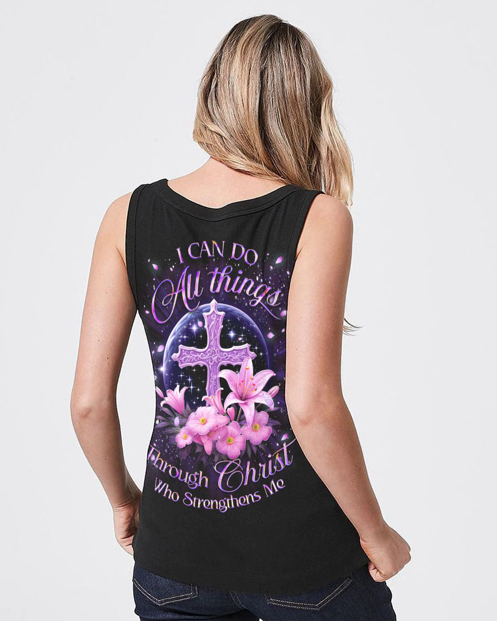 I Can Do All Things Through Christ Women's All Over Print Shirt - Yhkd2011231, easychoo.com