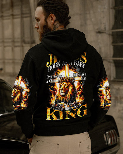 Coming Back As A King Men's All Over Print Shirt - Tytd2501241, easychoo.com