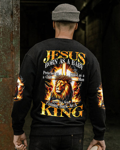 Coming Back As A King Men's All Over Print Shirt - Tytd2501241, easychoo.com