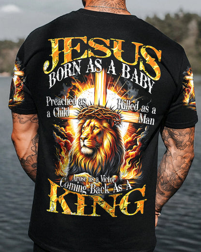 Coming Back As A King Men's All Over Print Shirt - Tytd2501241, easychoo.com