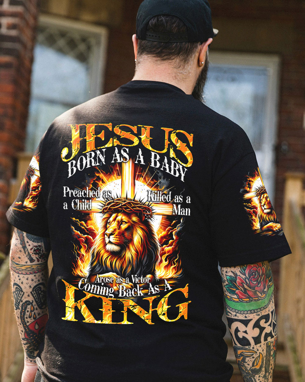 Coming Back As A King Men's All Over Print Shirt - Tytd2501241, easychoo.com