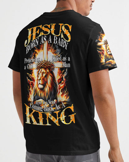 Coming Back As A King Men's All Over Print Shirt - Tytd2501241, easychoo.com