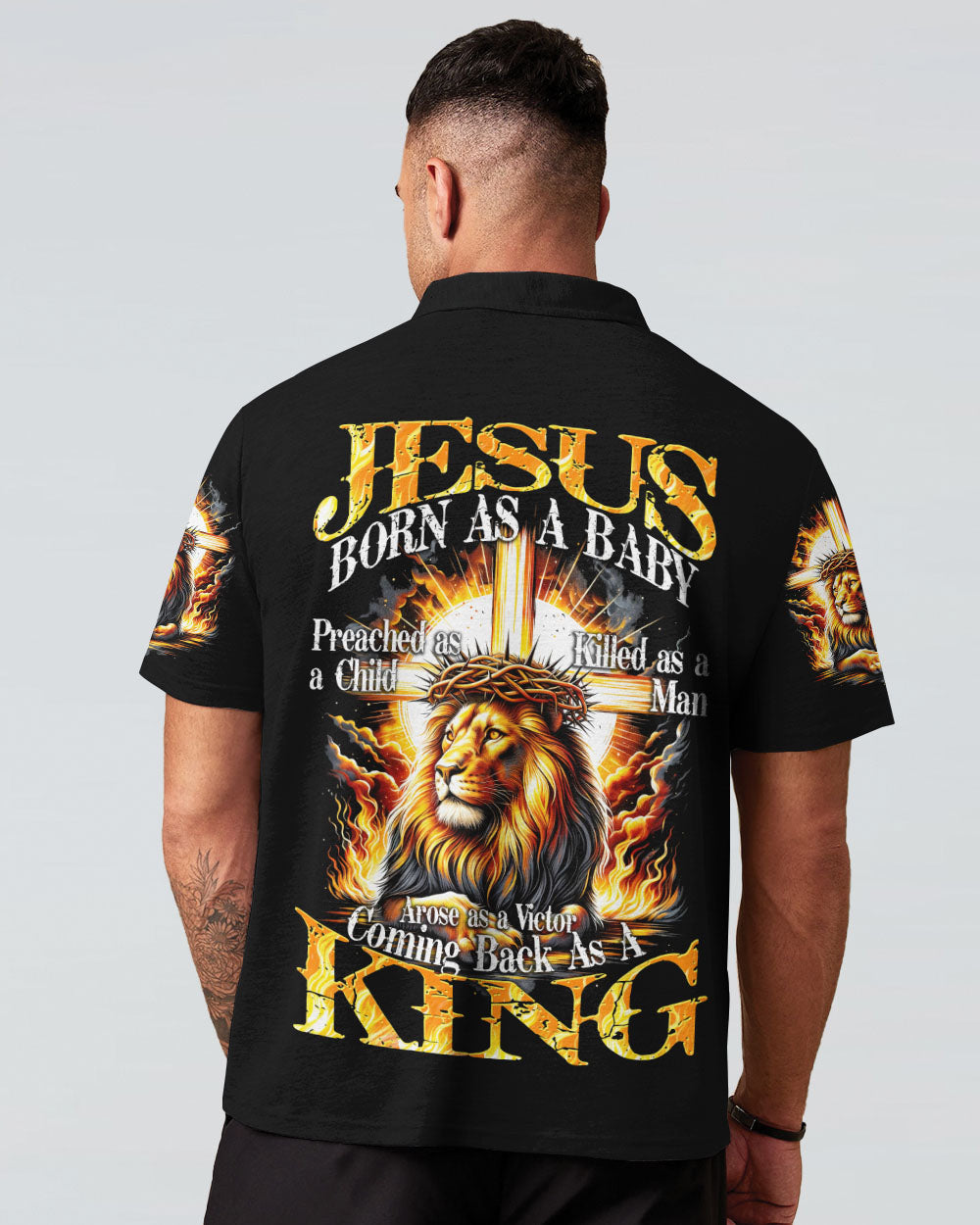 Coming Back As A King Men's All Over Print Shirt - Tytd2501241, easychoo.com