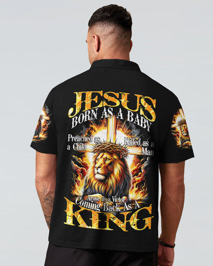 Coming Back As A King Men's All Over Print Shirt - Tytd2501241, easychoo.com