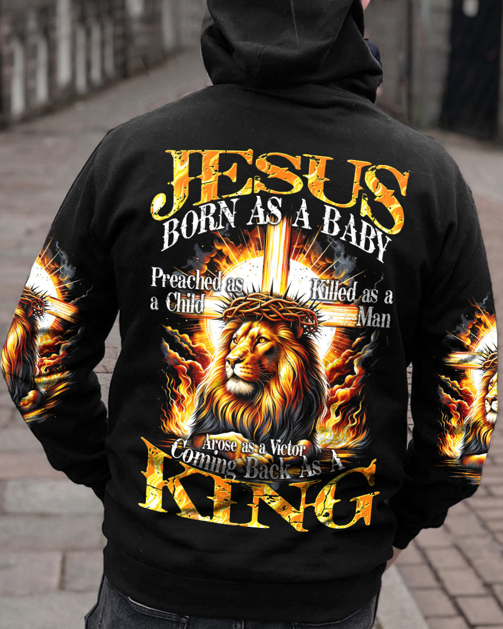 Coming Back As A King Men's All Over Print Shirt - Tytd2501241, easychoo.com