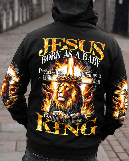 Coming Back As A King Men's All Over Print Shirt - Tytd2501241, easychoo.com