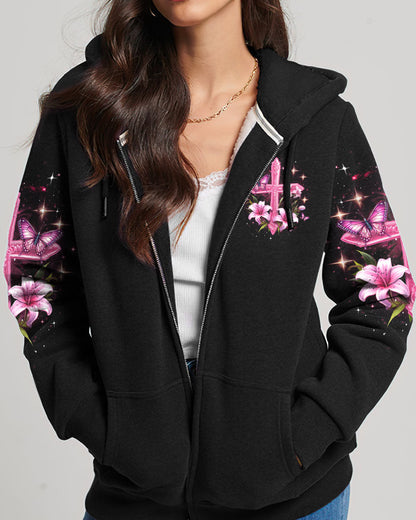 Just A Small Girl With A Big God Women's All Over Print Shirt - Yhdu2612234, easychoo.com